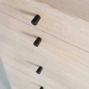 Cora Dresser Tall White Oiled Oak