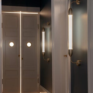 Lemon Squeeze Wall Lamp Single 94 cm Brass