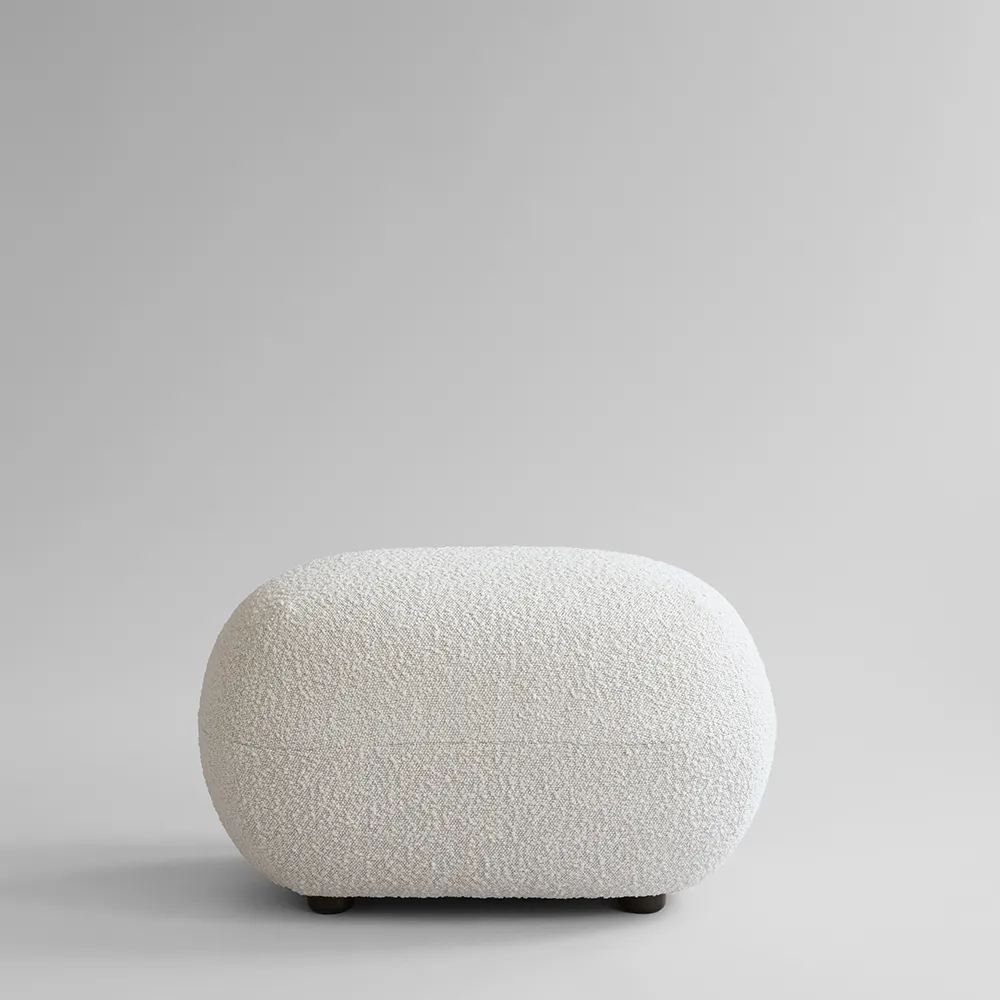 Toe Ottoman-off White