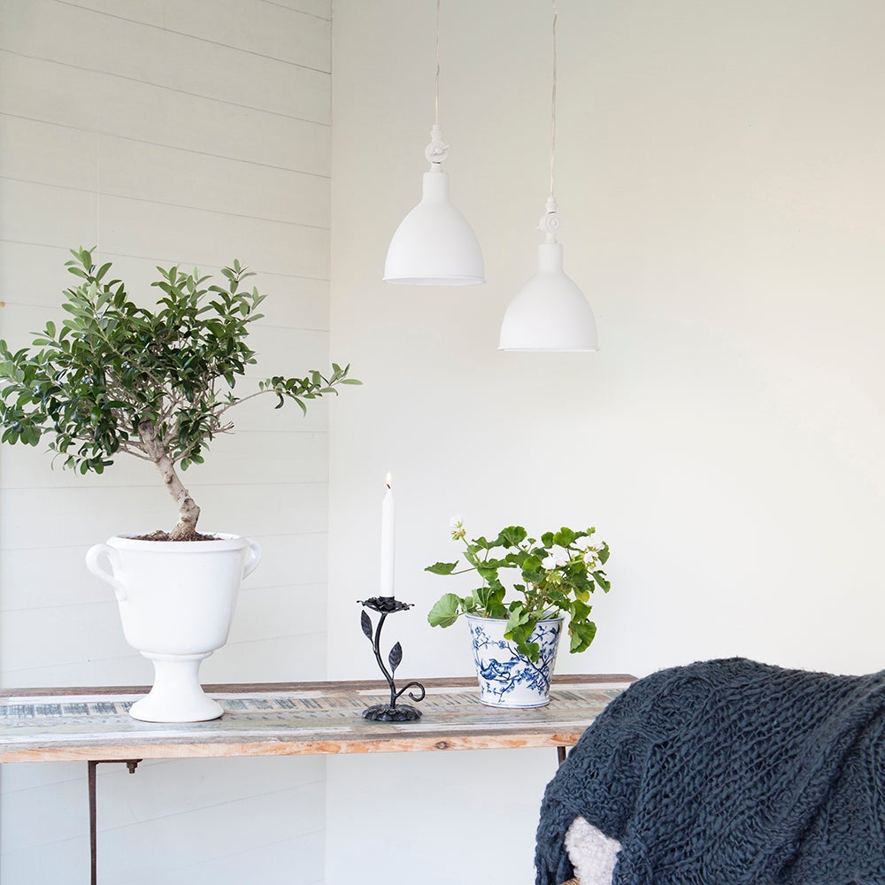 Bazar ceiling pendant Ø17cm White