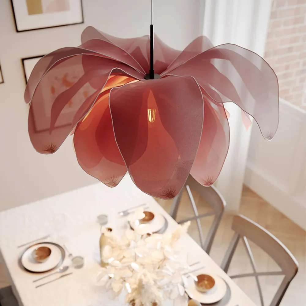 Lou Lou ceiling light Ø80cm Pink