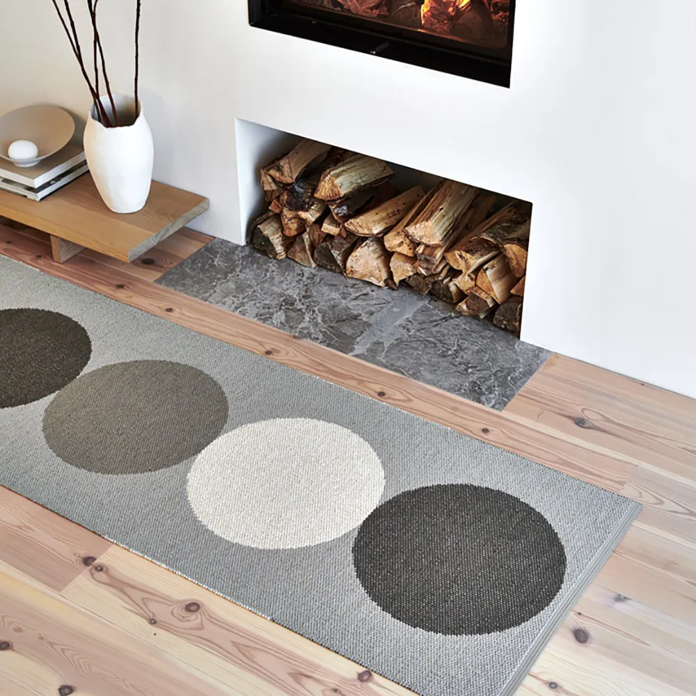 Otto Clay / Background Linen Carpet 70 x 280 cm