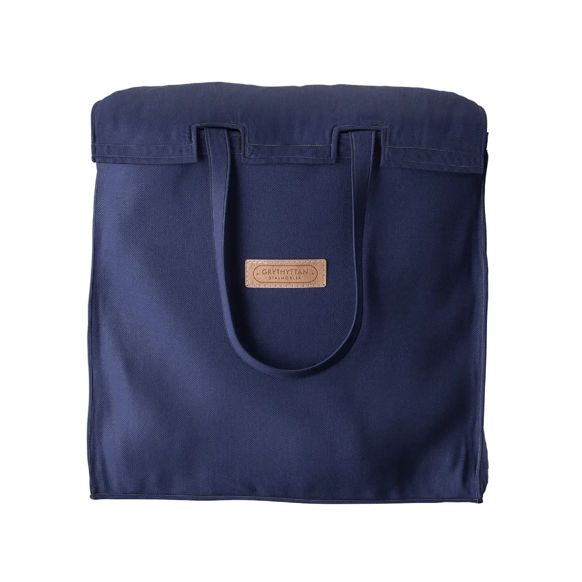 Blue cushion bag, fits 4 A2 cushions