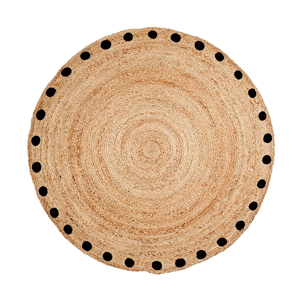 JUNI rug jute Ø100 cm