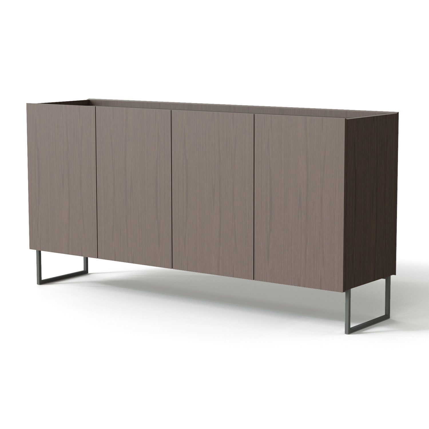 Sm404 Sideboard Walnut Lacquer 169X43X68cm