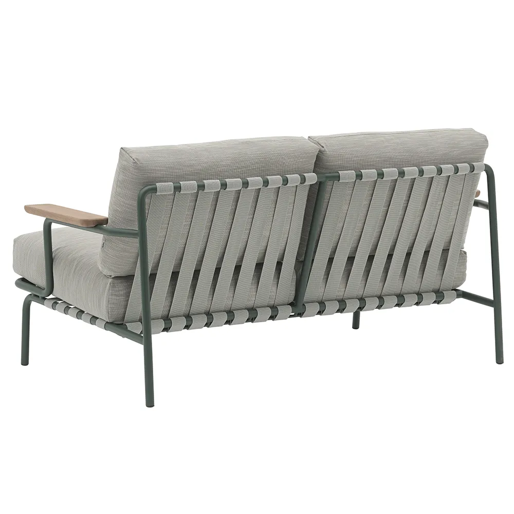 Settle 2-seater sofa Ribbed Weave 2/Dark Green 