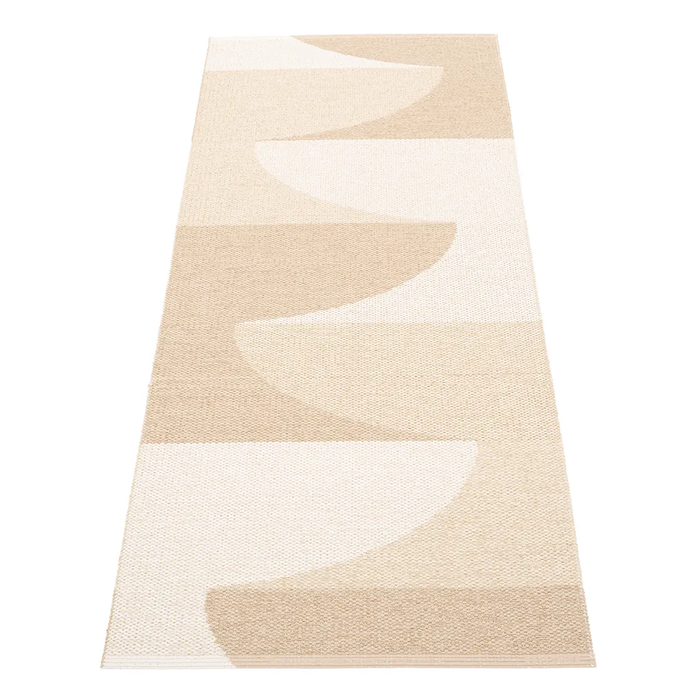 Hill carpet Vanilla/Beige/Cream 70 x 180cm
