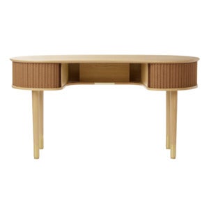 Audacious Desk Oak/Sugar Brown