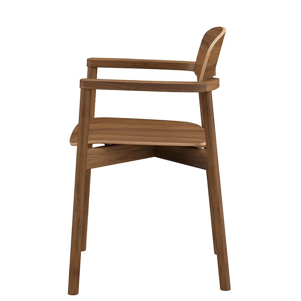 SM842 Dining Chair Oiled Walnut