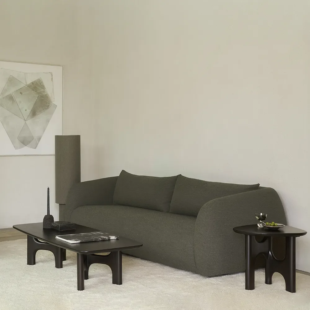 Side Table Flow Rose Brown