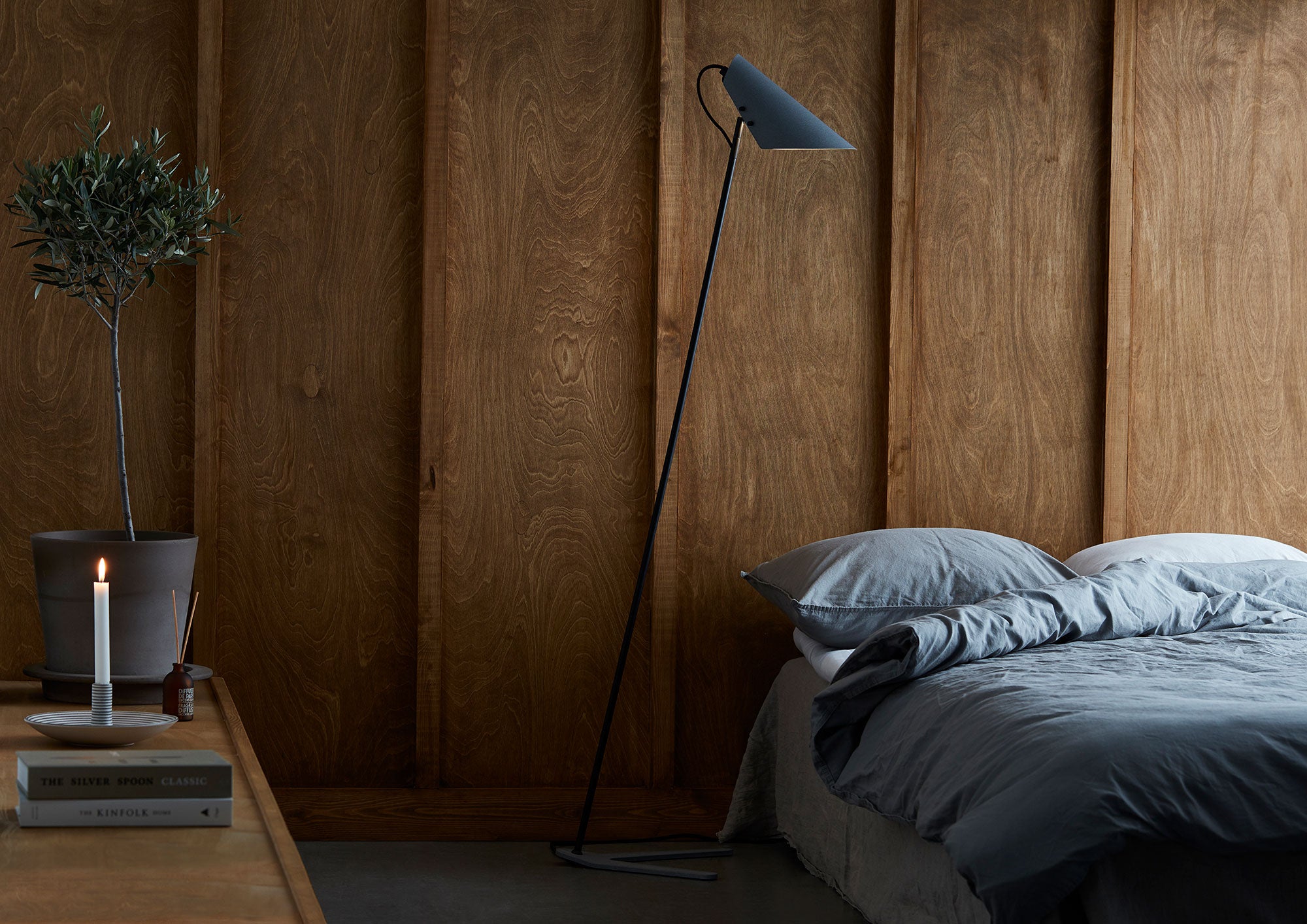 Vincent Floor Lamp Black Structure