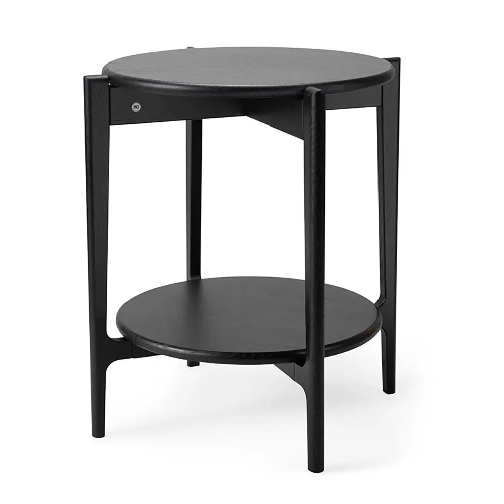 Leia Side Table Black Stained Oak