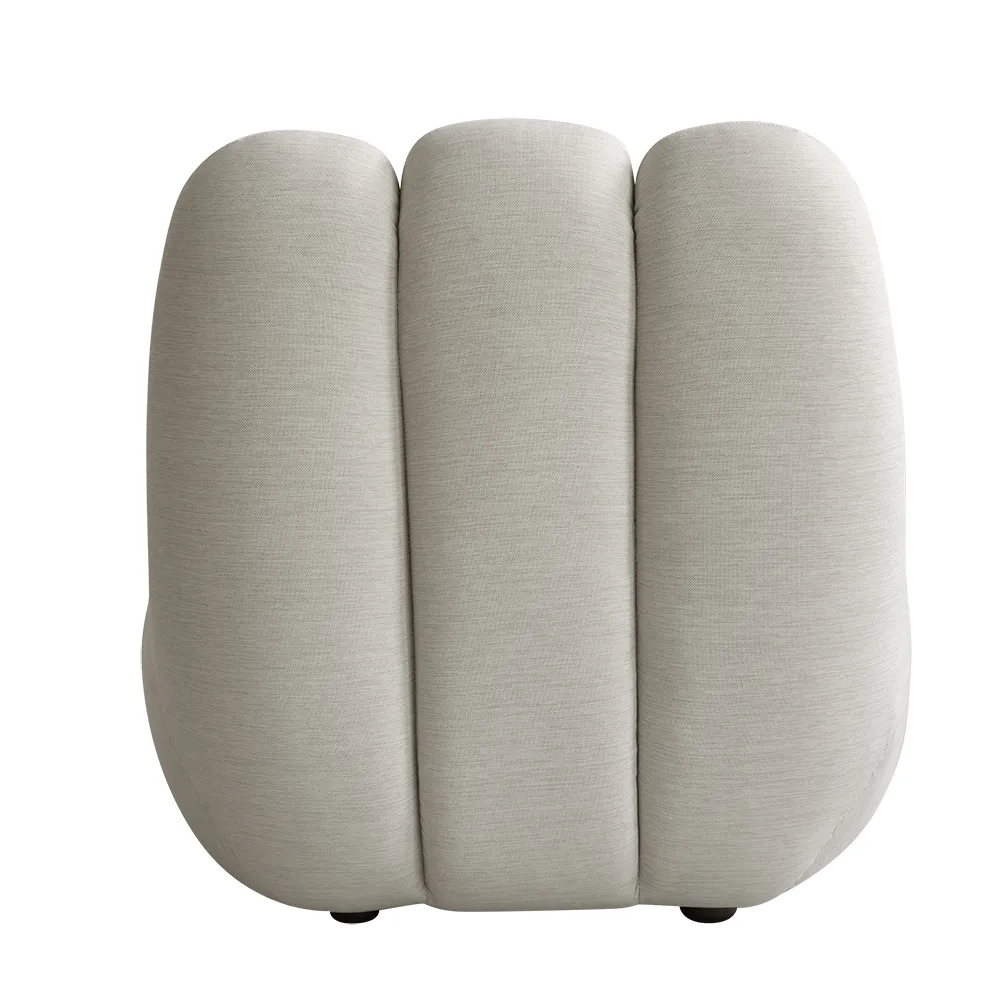 Toe armchair - Warm Ash