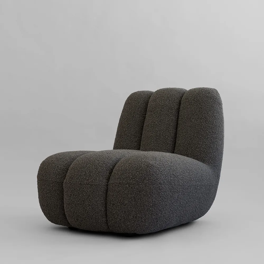Toe Armchair - Deep Taupe