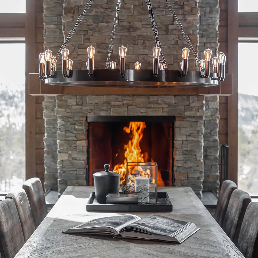 Ceiling light Crown 105 Cm Iron