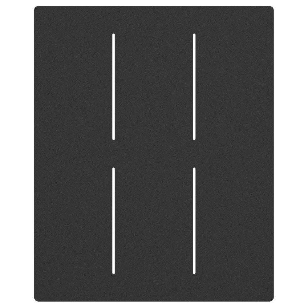 AVANTI table top aluminum black