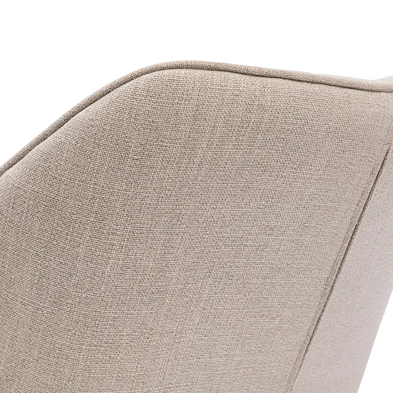 Carnaby armchair mouliné linen fabulous flax