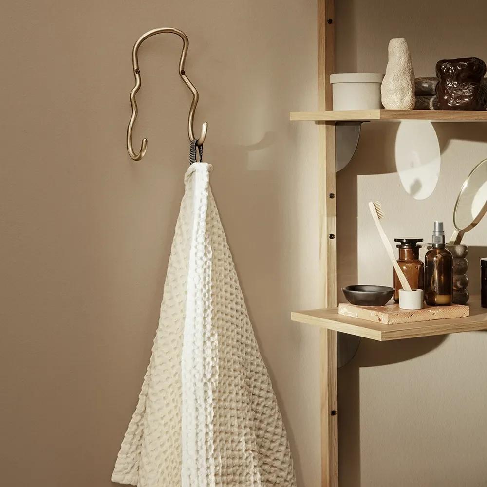 Hand Towel in Organic Cotton Off-White