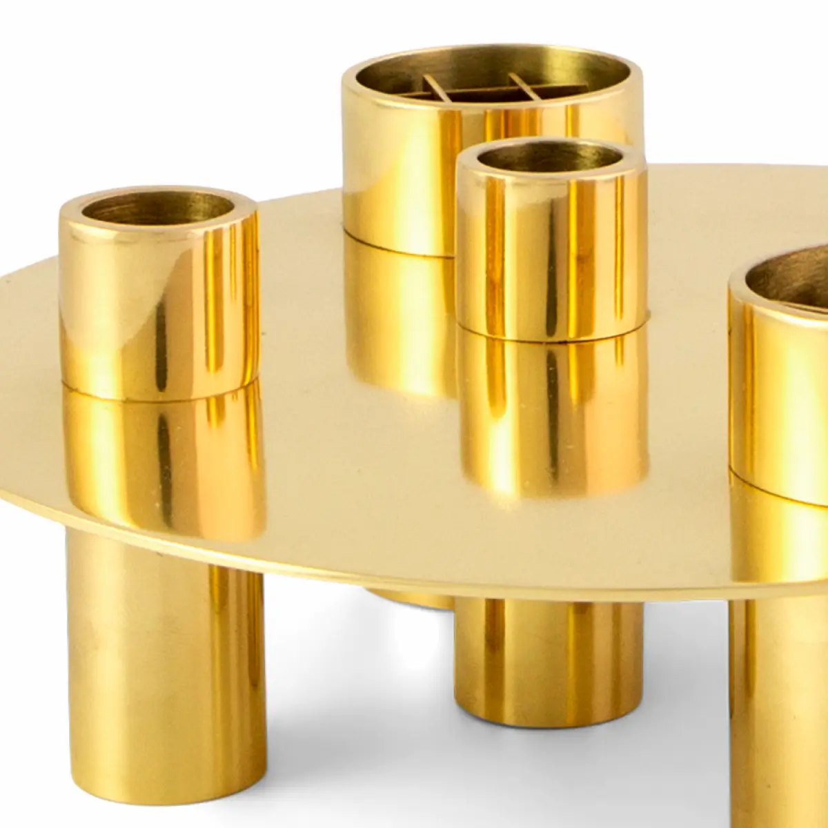 Awa vase/candle holder brass