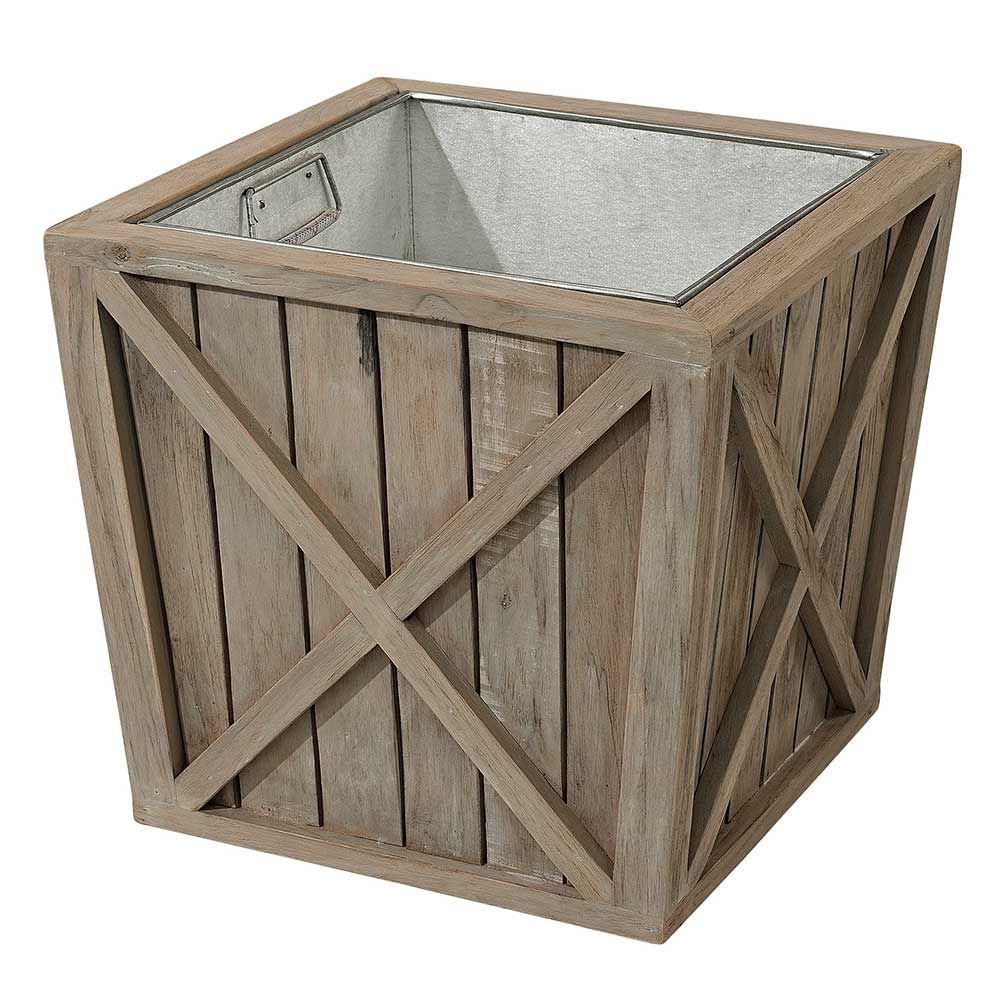 Creekplant Planter 45X45 Cm Teak