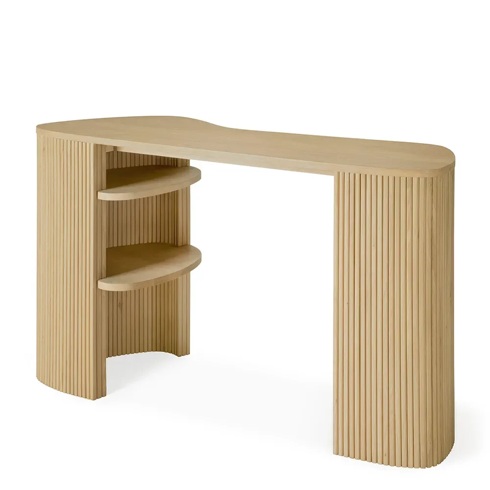 Desk in Oak Roller Max