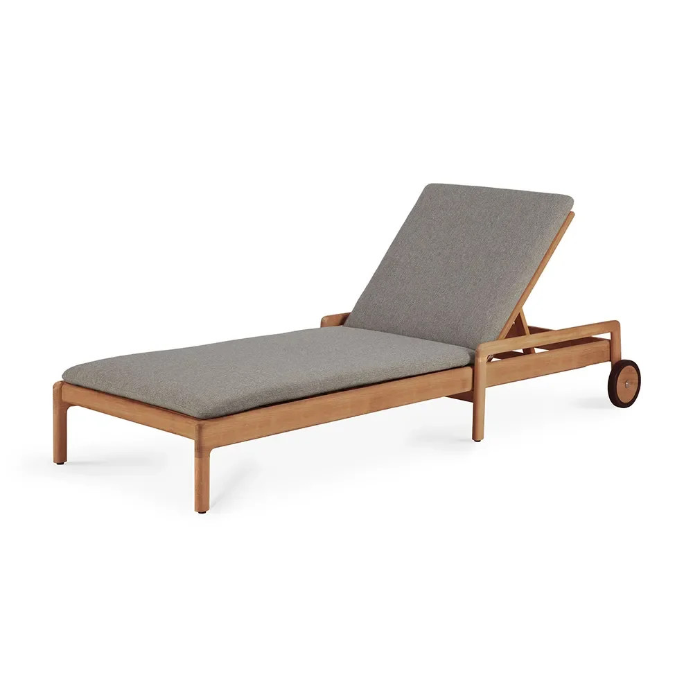 Jack Sunbed Teak/Mocha thin cushion 