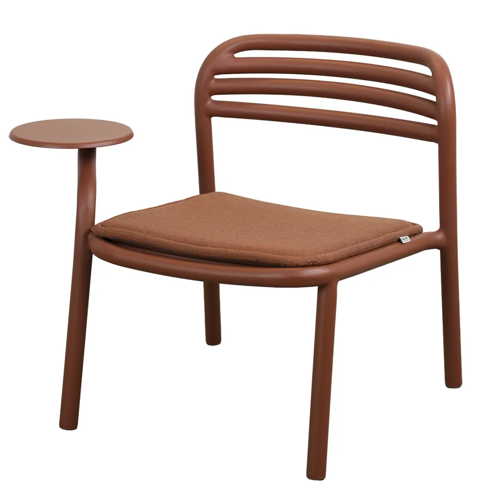 Bliss lounge chair seat cushion Desert red, Delight