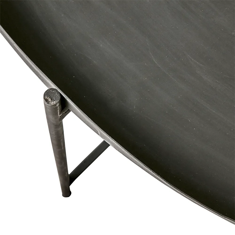  THOMAS table black Ø102 cm