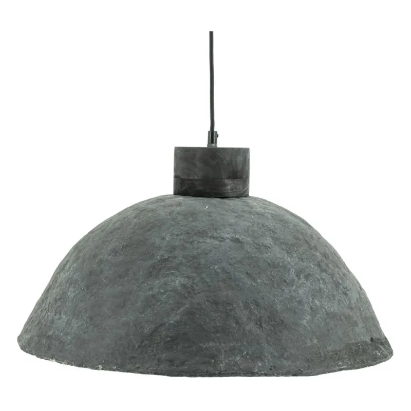 lamp Sana large pendant 50x50x50 cm wood grey