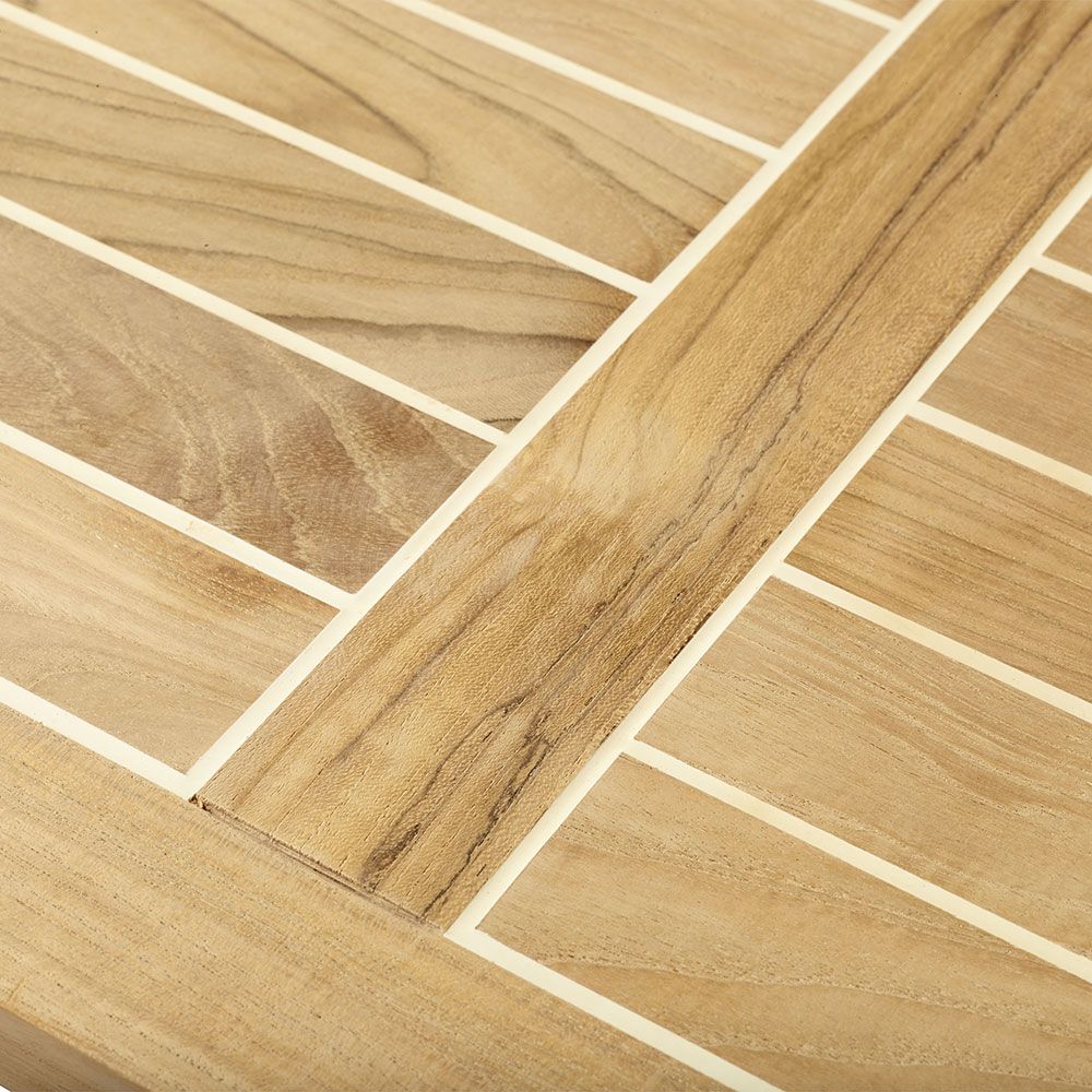 Classic Storage Box teak/white