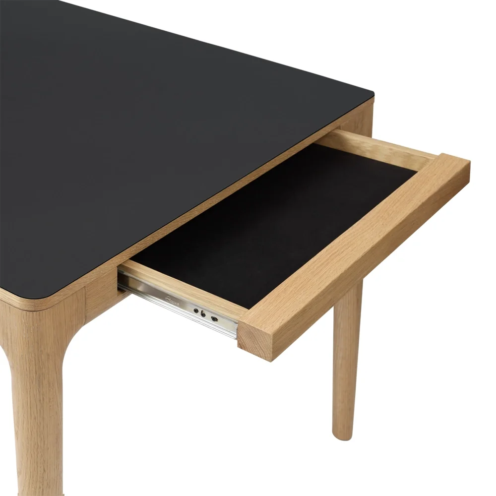 Heart'n'Soul Dining table 200/300x90x75 Oak/Black