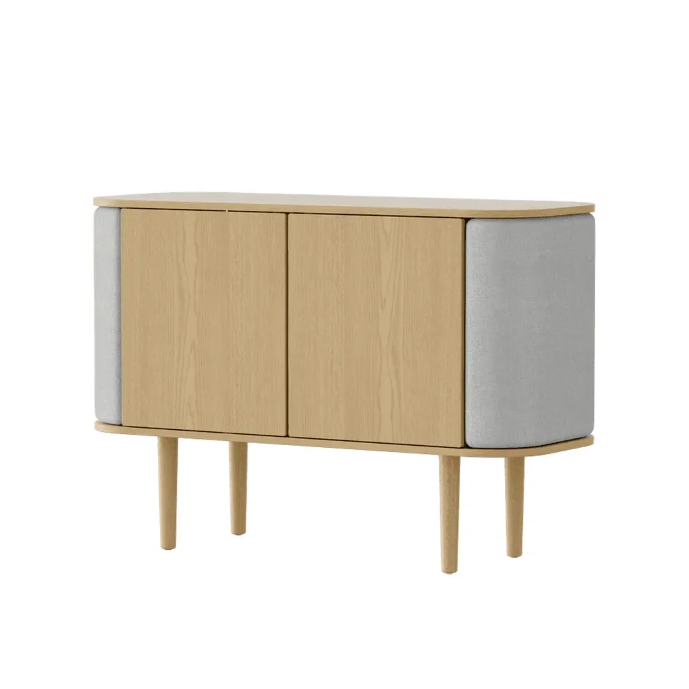  Treasures 2-door cabinet Oak/sterling