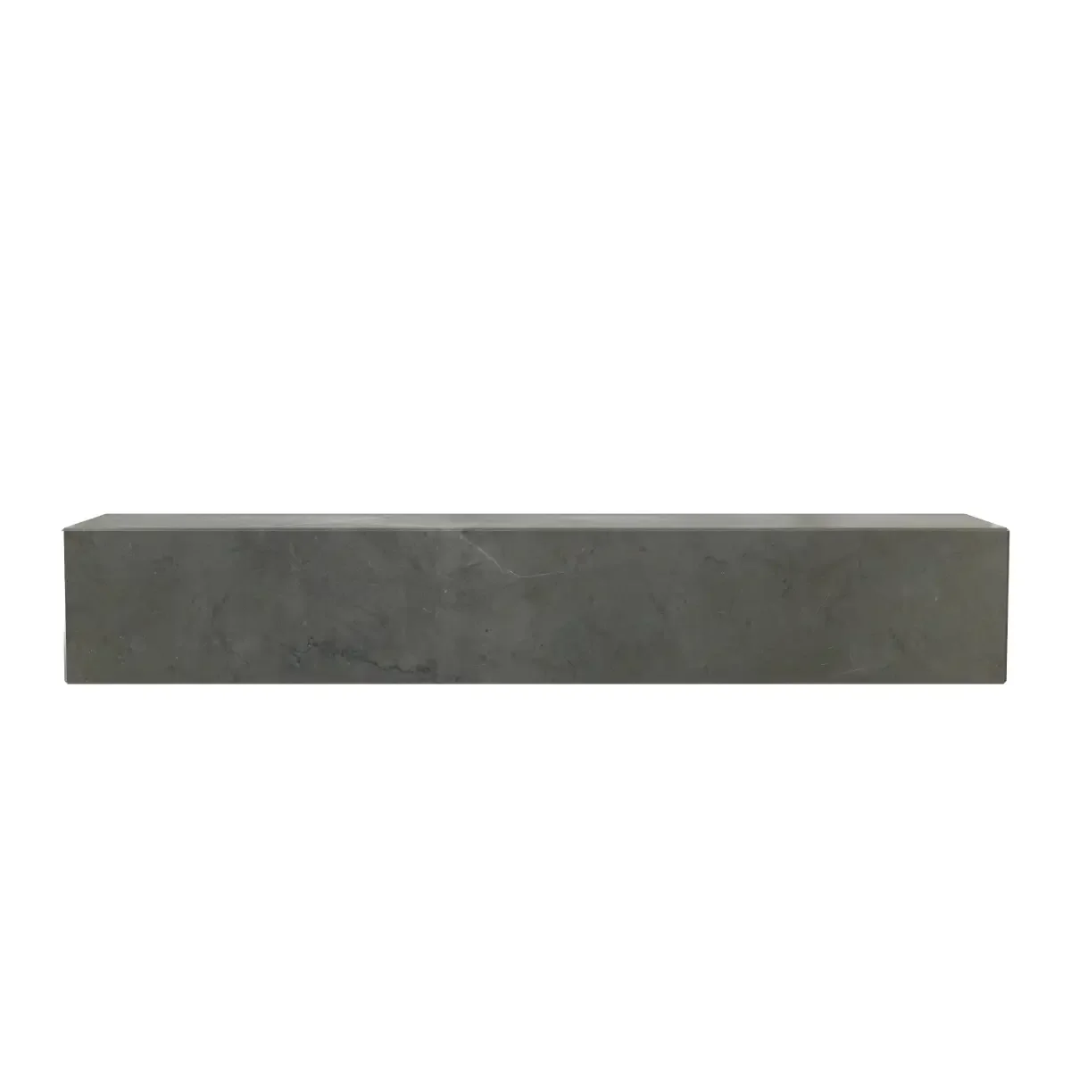 Plinth Shelf, Marble Grey, Kendzo