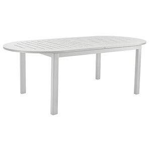 Lomma Elipse dining table Light grey