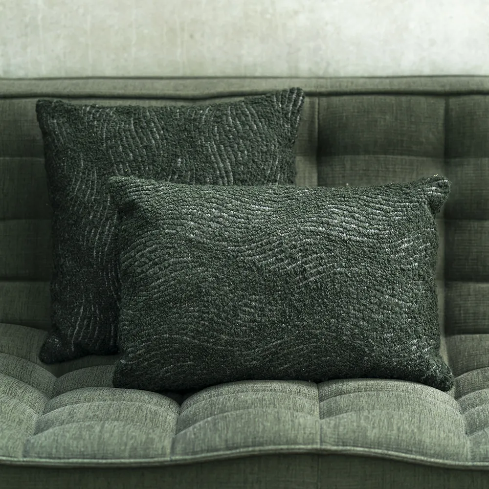 Cushion Wave 60x40 cm Forest