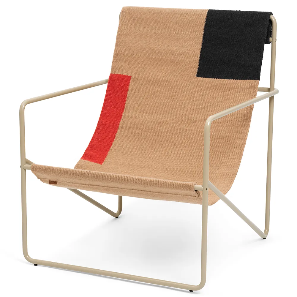 Desert Lounge Chair Cashmere/Block
