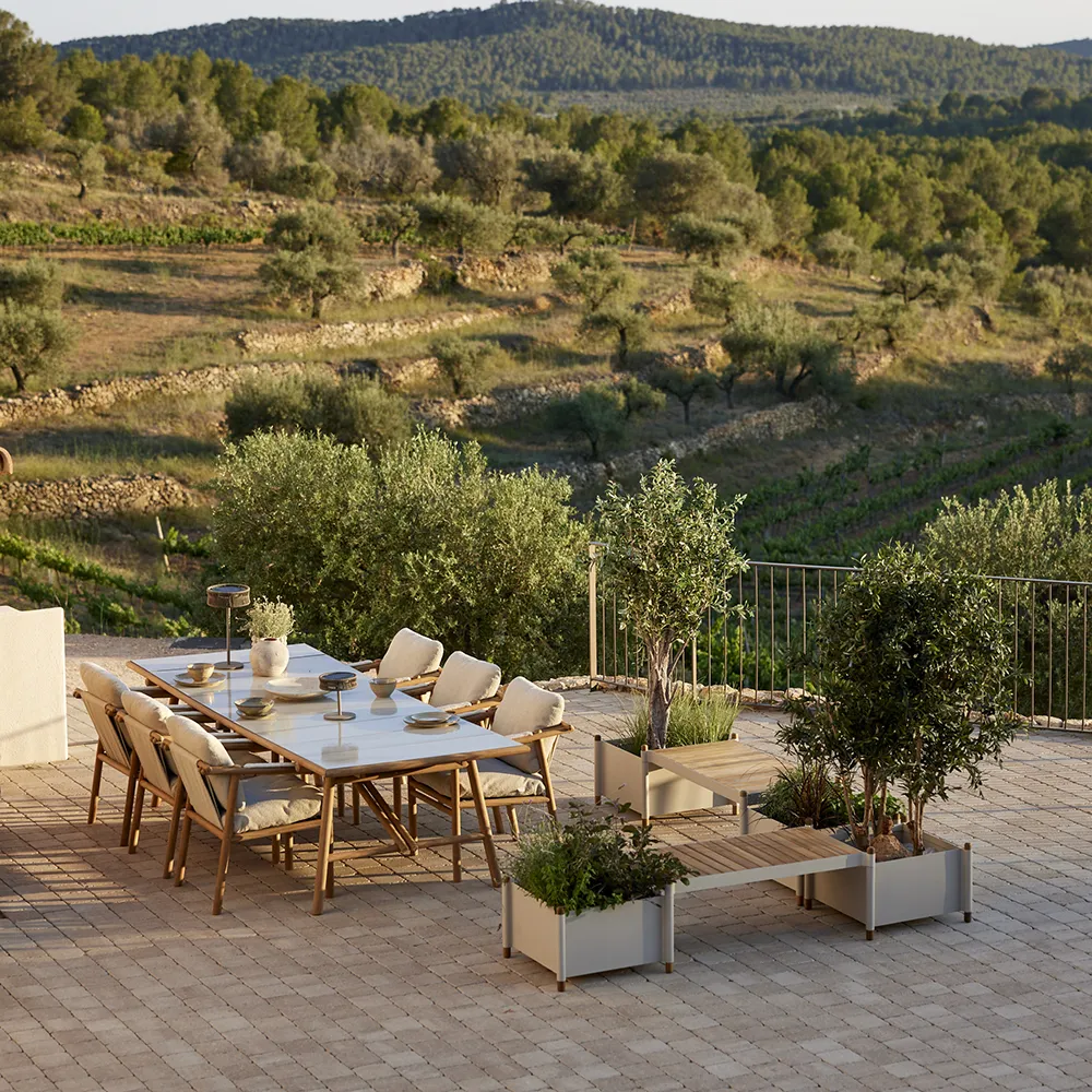 Sticks Dining table 100x250 cm