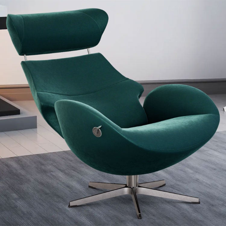 Globe armchair fabric A Alu base