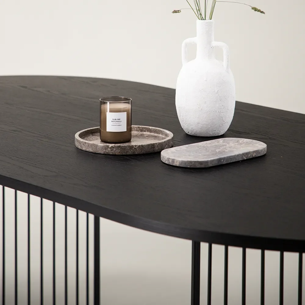Hamneskär dining table 110x220 cm Black