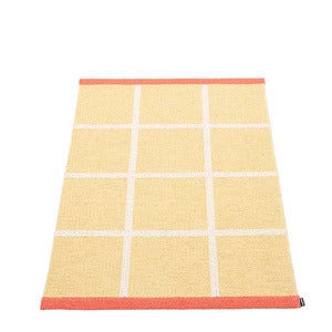 Woven Rug Criss Pop Pale Yellow