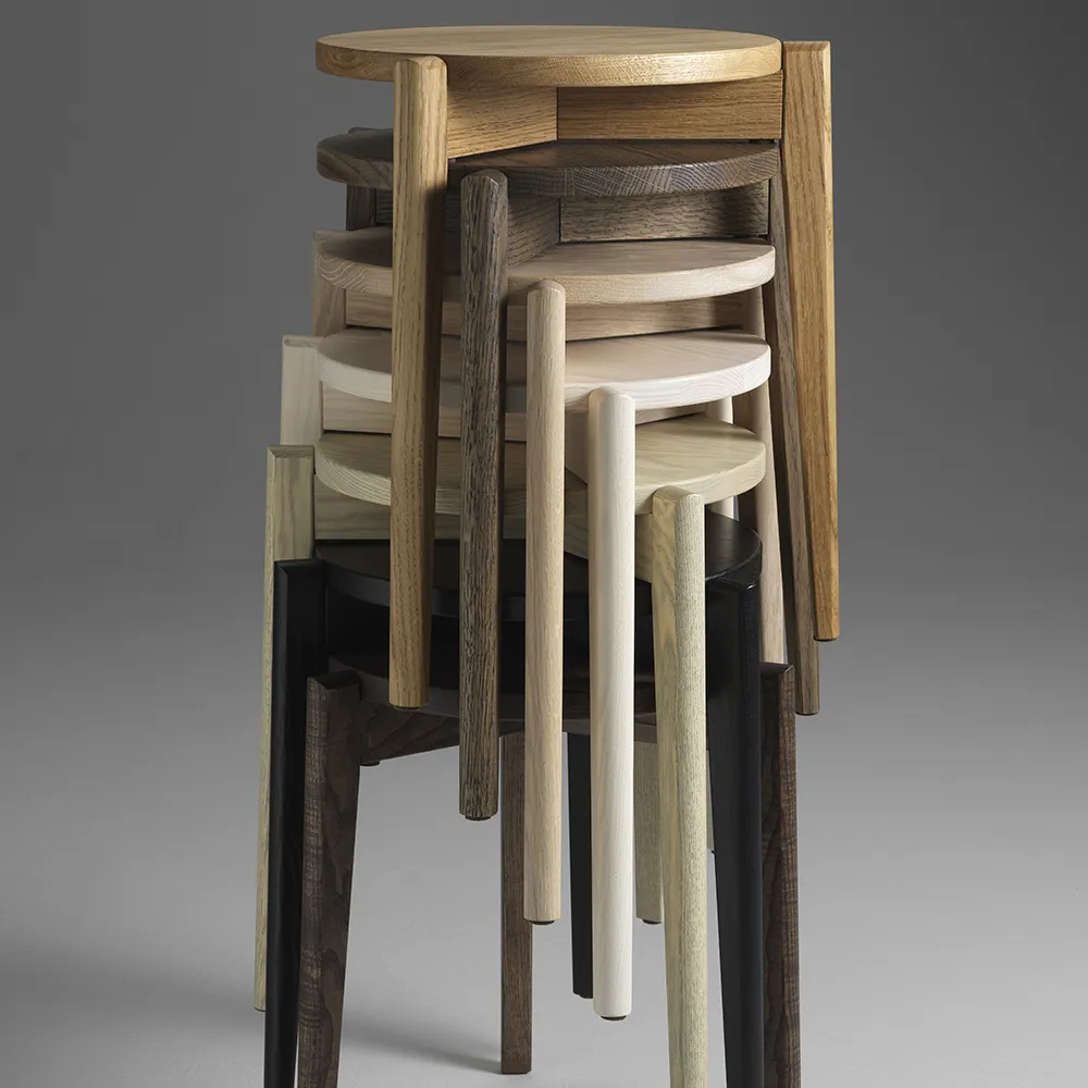 Vinz Stool Vitolised Ash