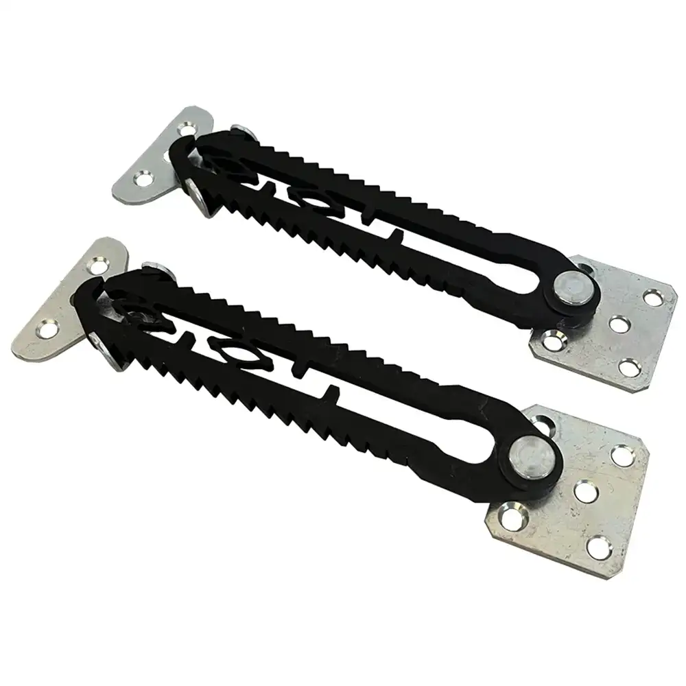 Aura coupling brackets Galvanised steel w/plastic