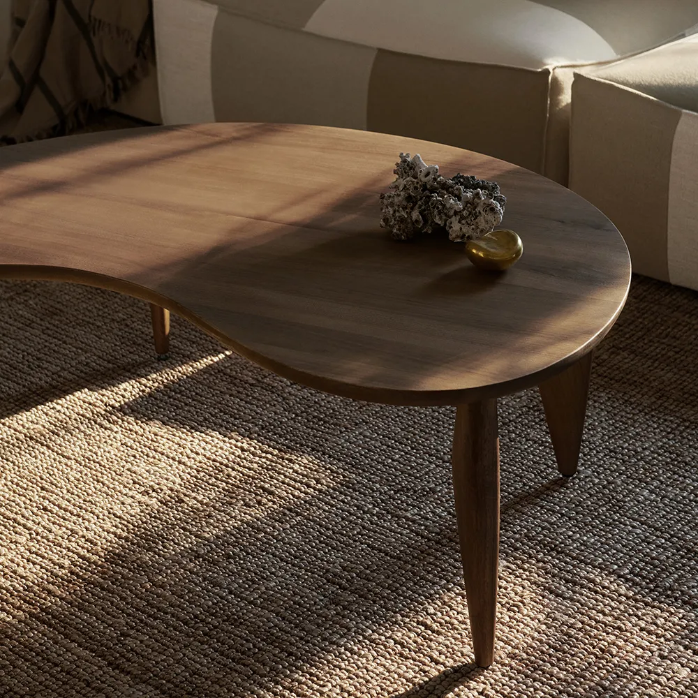 Feve Coffee Table - Walnut