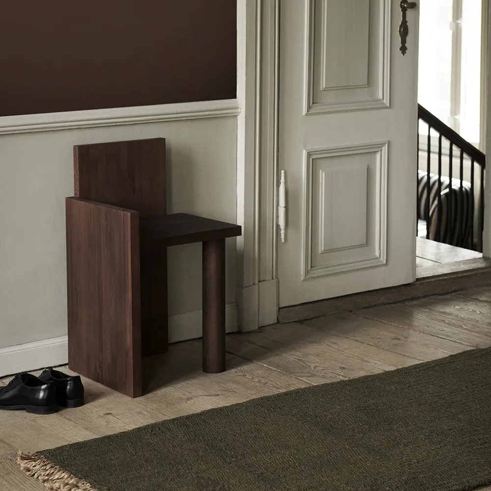 UTA Piece - Dark Stained Pine