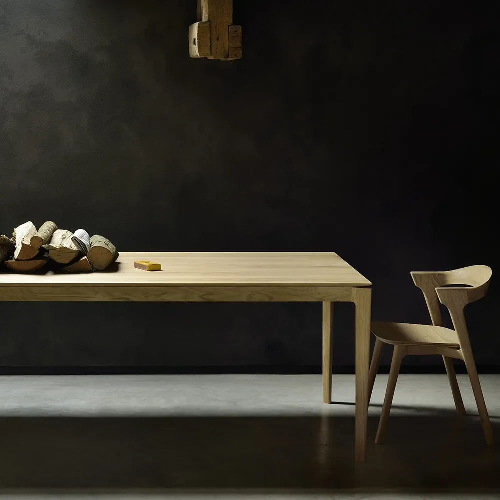 Bok Dining table 80x160 cm Oak
