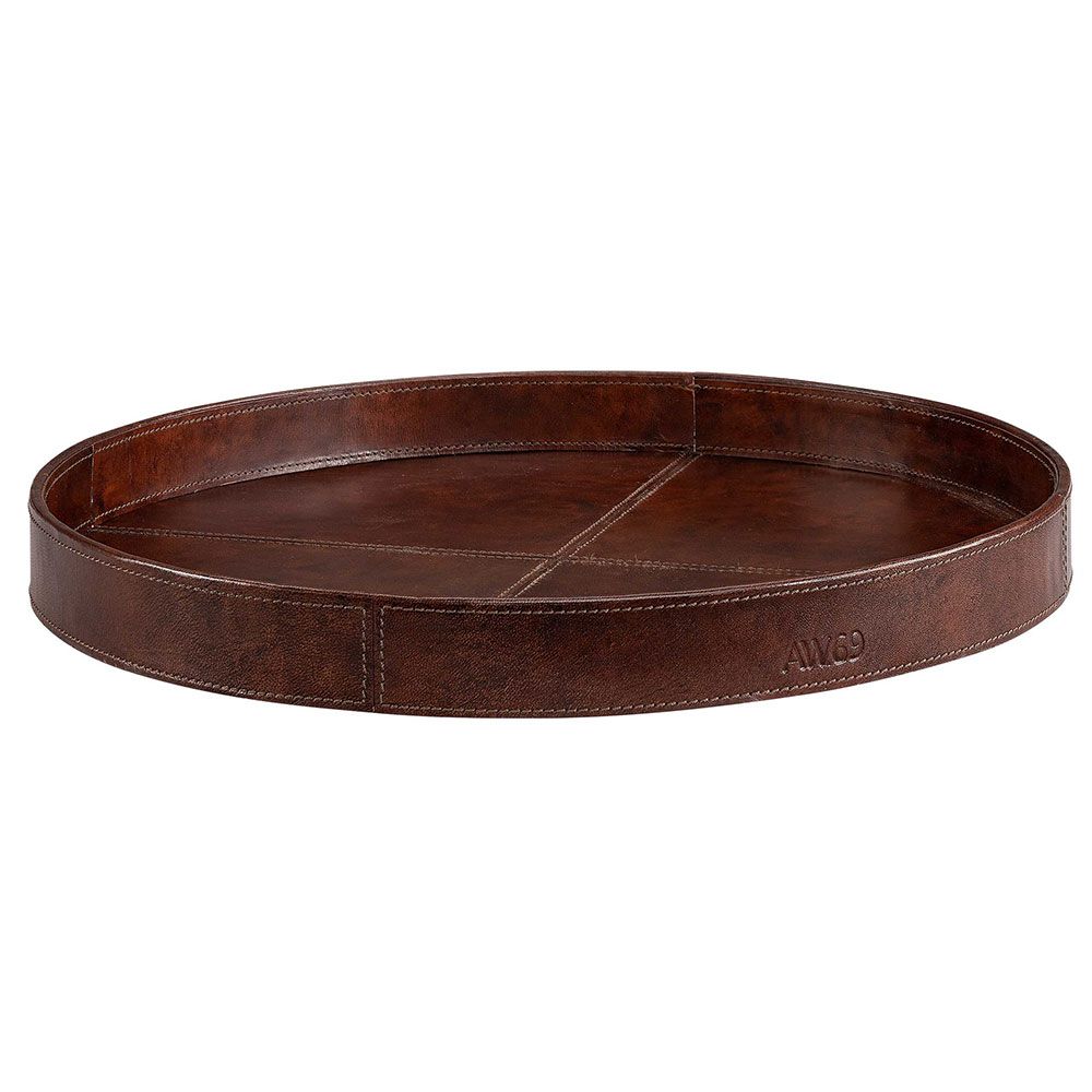 Tray Mendoza Brown Leather