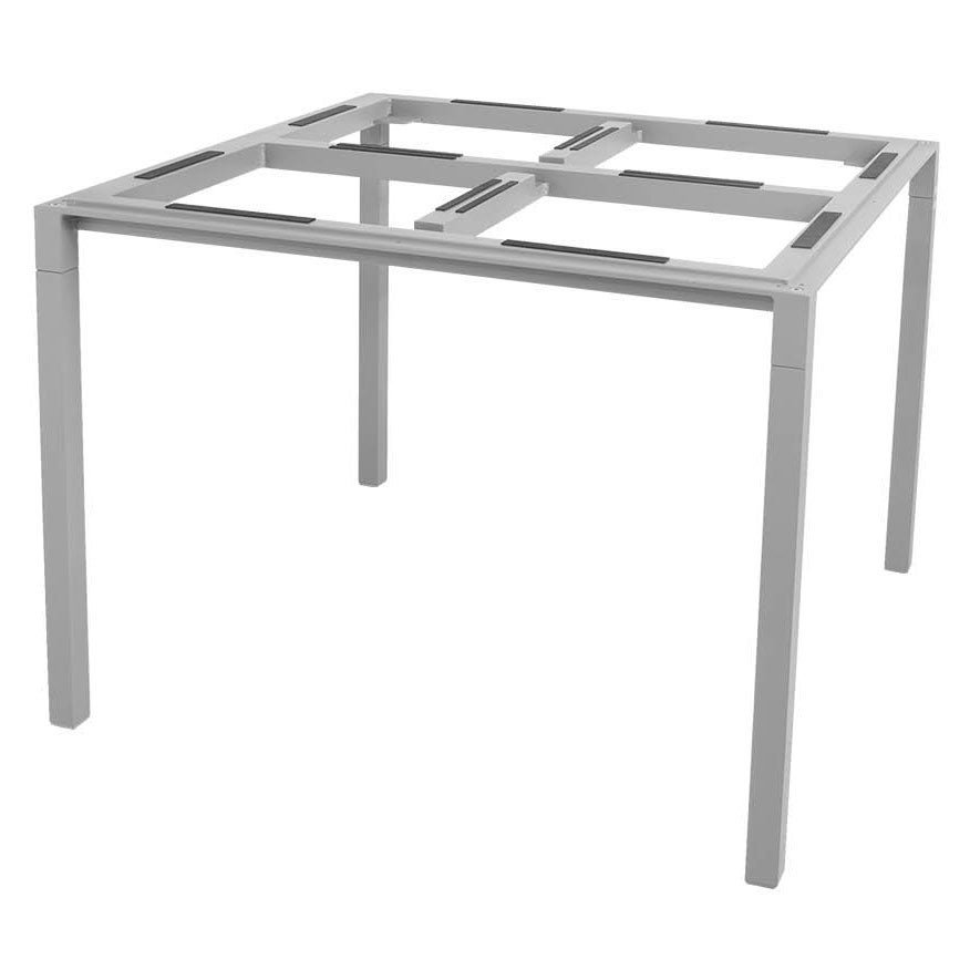 Pure Table Stand Pure Table Base 100X100Cm Light Grey Cane-line | Buy your outdoor ...