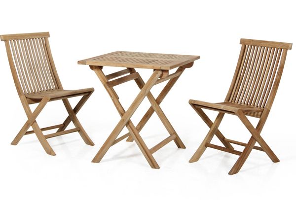 Turin dining chair natural teak