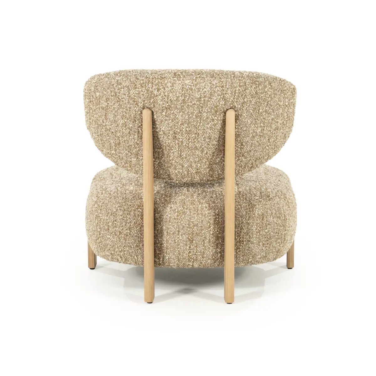 Reza natural Armchair - taupe Bay