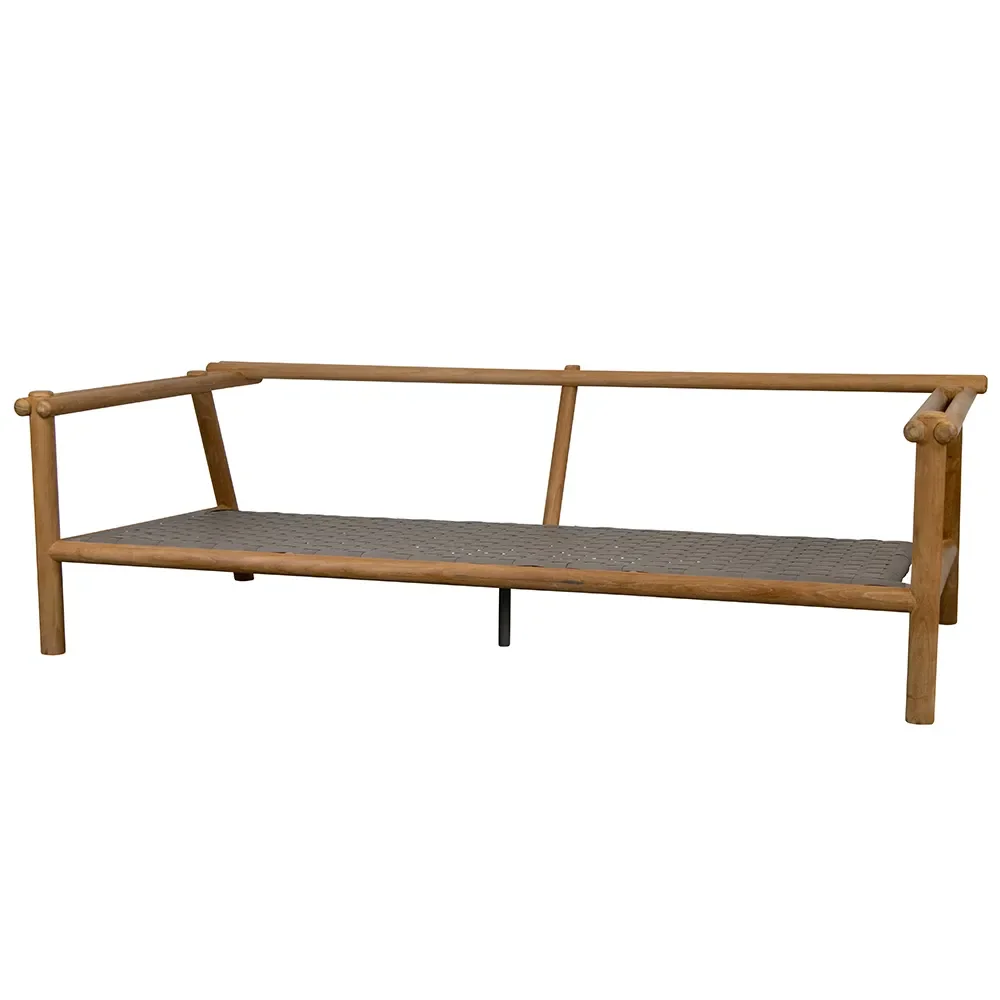 Sticks 2 seater sofa Teak